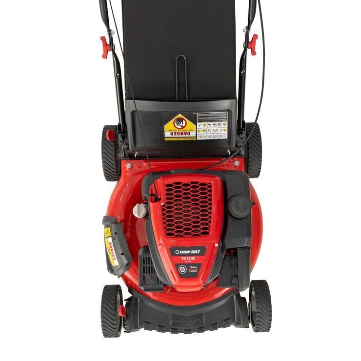 Troy-Bilt 21″ 163cc Gas Powered Walk-Behind Push Lown Mower