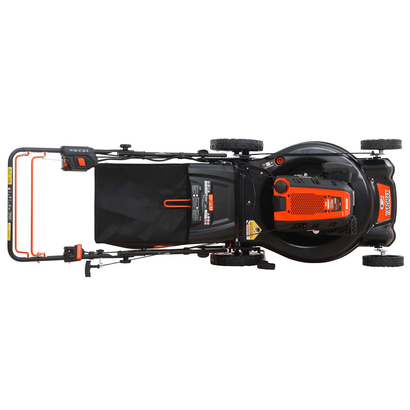 YG4761 24 in. 201cc Electric Start SELECT PACE 6 Speed CVT High Wheel RWD 3-in-1 Gas Walk Behind Self Propelled Lawn Mower