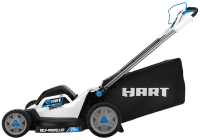 HART Tools 40V 20″ Brushless Self-Propelled Electric LownMower