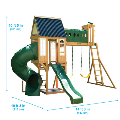 KidKraft Skyway Resort Wooden Swing Set