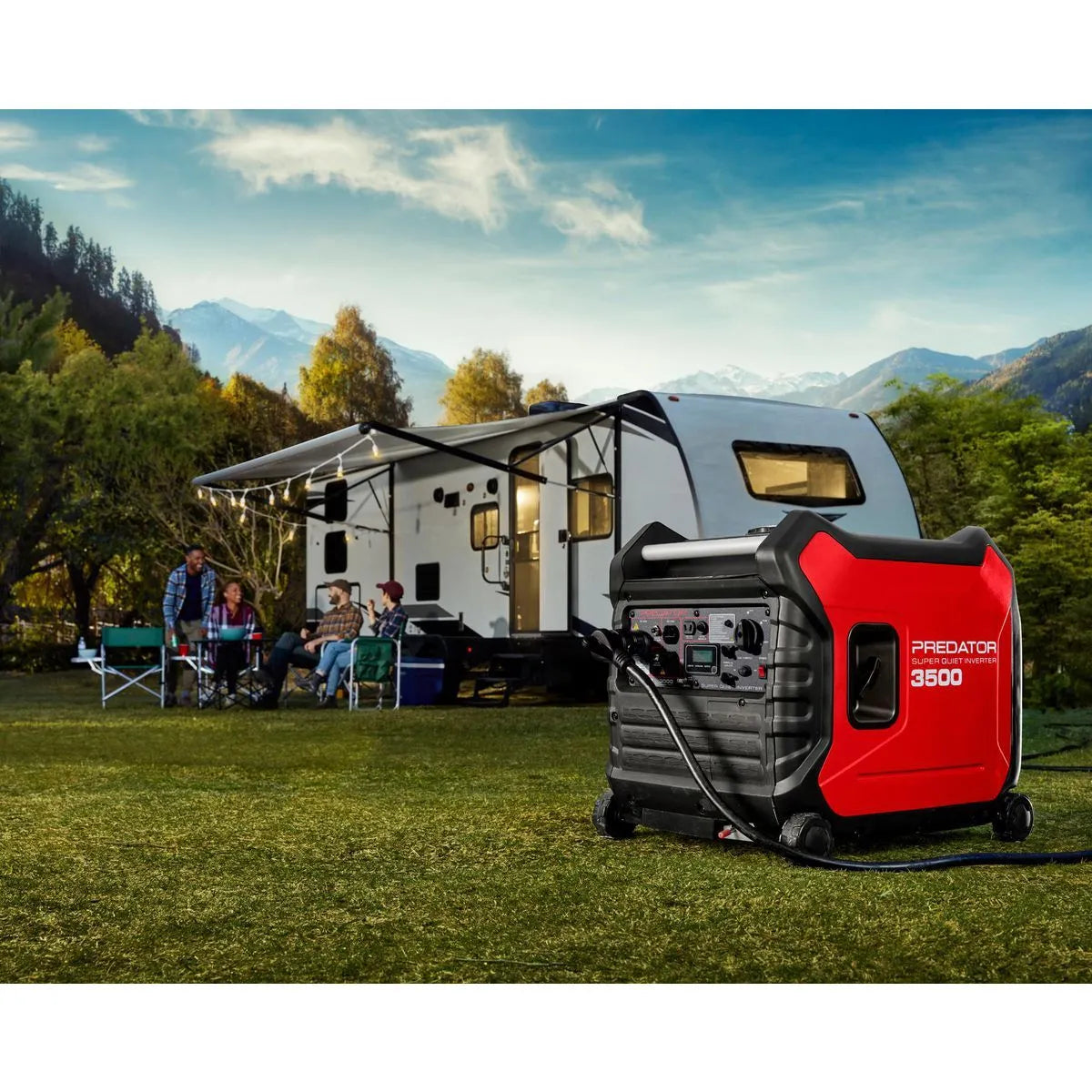 PREDATOR 3500 Watt SUPER QUIET Inverter Generator with CO SECURE Technology