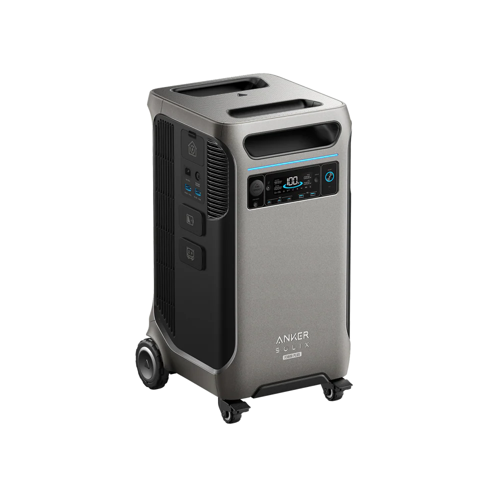 Anker SOLIX F3800 Plus Portable Power Station – 3,840Wh | 6,000W