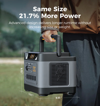 UDPOWER S1200 Portable Power Station – 1190Wh | 1800W Surge