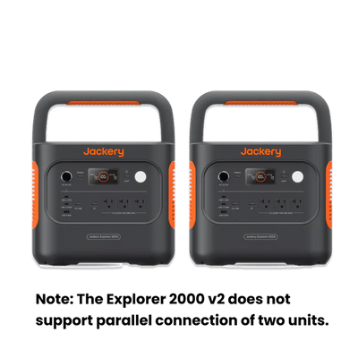 Jackery Explorer 2000 v2 Portable Power Station 2042Wh LiFePO4 2200W