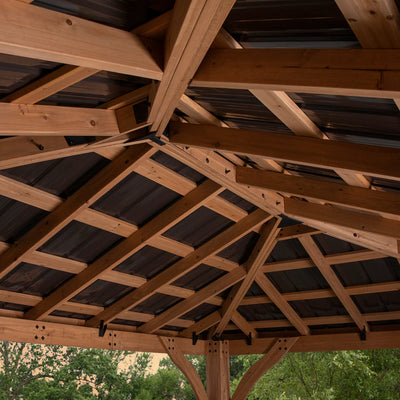 Backyard Discovery Cordova 14×10 Cedar Gazebo