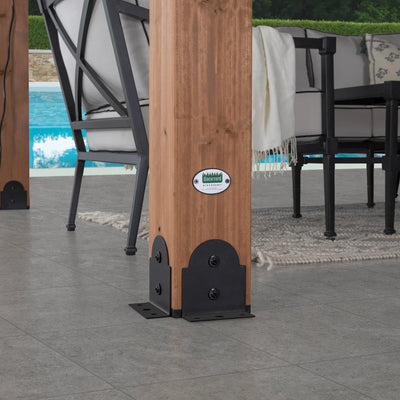 Backyard Discovery Cordova 14×10 Cedar Gazebo