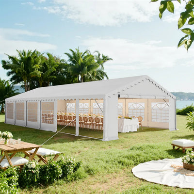 Heavy Duty Party Tent Wedding Event Shelter with Removable Sidewalls 20FT x 40FT