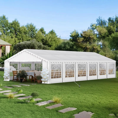 Heavy Duty Party Tent Wedding Event Shelter with Removable Sidewalls 20FT x 40FT