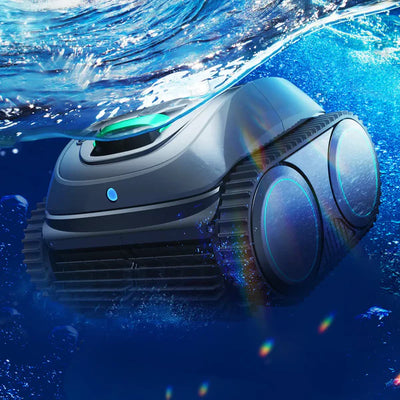 WYBOT C1 Cordless Robotic Pool Cleaner with Triple Motor, Wall Climbing, and Self-Parking