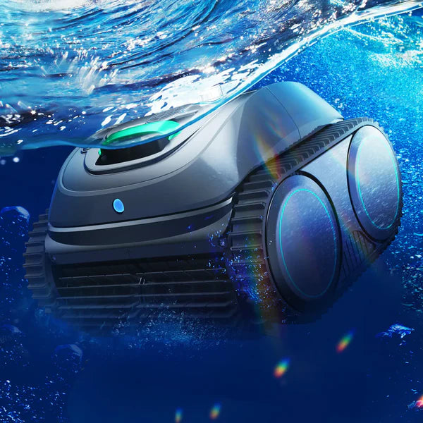 WYBOT C1 Cordless Robotic Pool Cleaner with Triple Motor, Wall Climbing, and Self-Parking