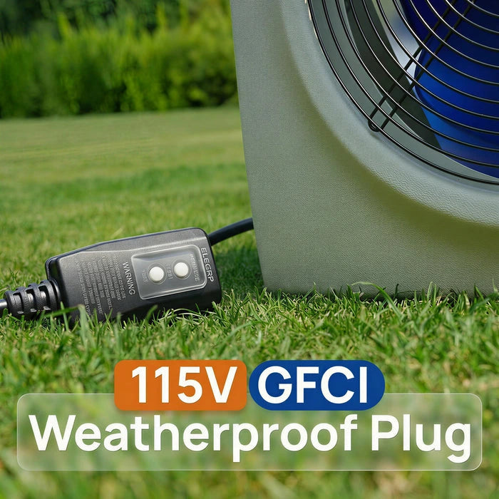 AQUASTRONG MINI Heat Pumps, Up to 18,000 BTU Inverter, for Pools up to 6,500 Gallons, 115V