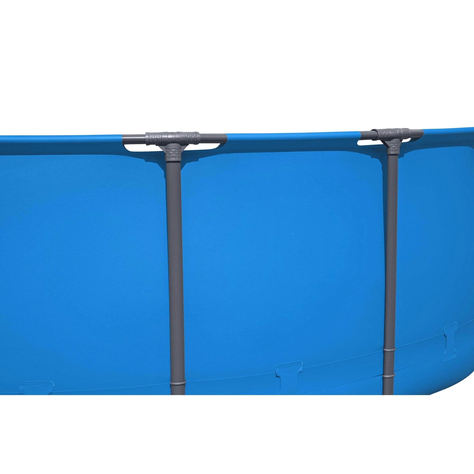 Bestway Steel Pro MAX 15′ x 48″ Round Above Ground Swimming Pool & Pool Ladder