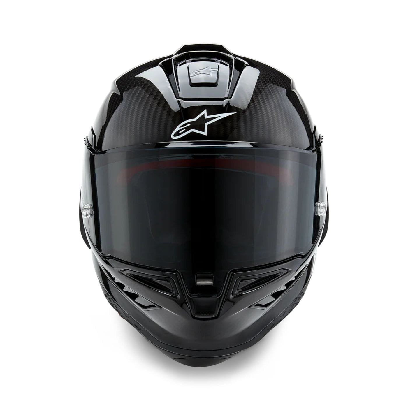 Alpinestars Supertech R10 Element ECE 06 / FIM Full Face Helmet Gloss Black / Carbon / Silver