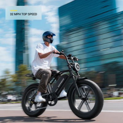 Hovsco Moped style ebike 1500W 32-Mph/65-Mile Range