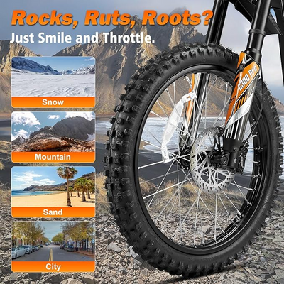 Combo Sale HappyRun G300 Pro Electric Dirt Bike