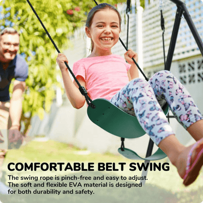 Klo Kick Metal Swing Set with 3 Swings