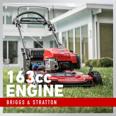 Toro 21462 22″ 163cc Recycler Personal Pace Self-Propelled Gas Lawn Mower