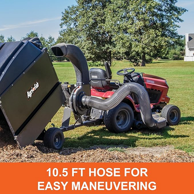 Agri-Fab 32 cu. ft. Hard Top Mow-N-Vac