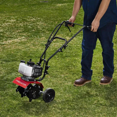 Predator Cultivator Gas Powered 2-stroke Engine 9 in. 43cc Lawn Garden Work NEW