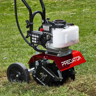 Predator Cultivator Gas Powered 2-stroke Engine 9 in. 43cc Lawn Garden Work NEW
