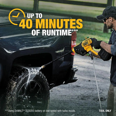 DEWALT 20V MAX* 550 psi Cordless Power Cleaner Bare Tool