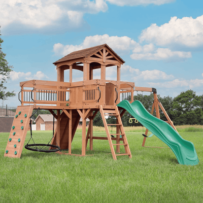 Sterling Point Swing Set – A Backyard Playground for Endless Adventure