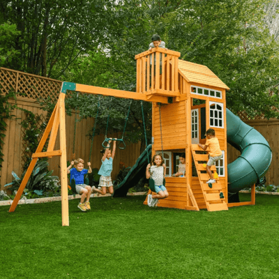 KidKraft Ridgemoor Perch Swing Set – Endless Outdoor Fun for Kids