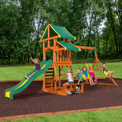 Tucson Swing Set – Big Fun in a Compact Design
