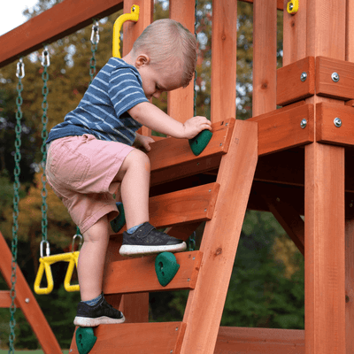 Tucson Swing Set – Big Fun in a Compact Design