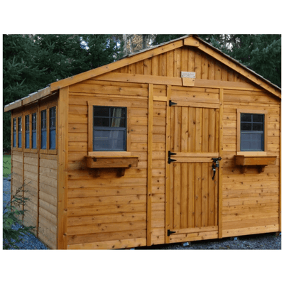 Cedar Sunshed Garden Shed | 12×12