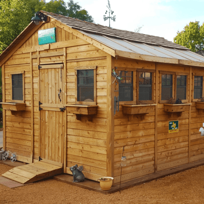 Cedar Sunshed Garden Shed | 12×12