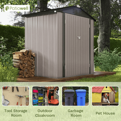 CRAFTSMAN 7-ft x 7-ft Resin Storage Shed (Floor Included)