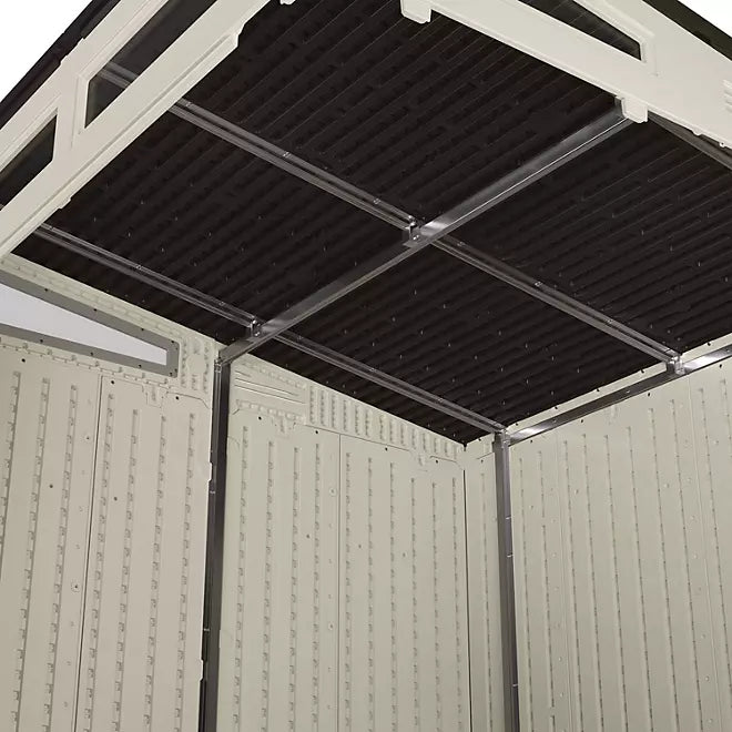 Suncast 7′ x 7′ Modernist Resin Outdoor Storage Shed