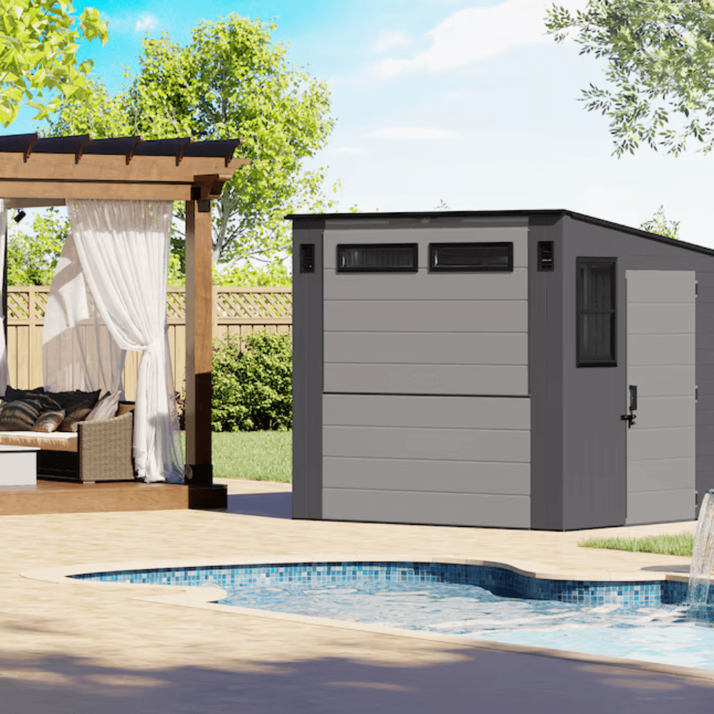 Suncast 8-ft x 7-ft Resin Shed (Floor Included)