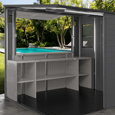 Suncast 8-ft x 7-ft Resin Shed (Floor Included)
