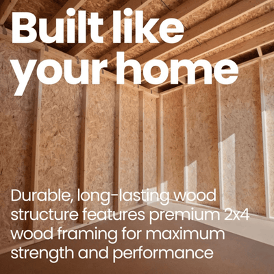 Windemere 10 ft. W x 12 ft. D Storage Shed
